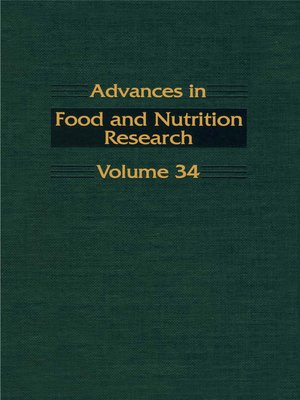 cover image of Advances in Food and Nutrition Research